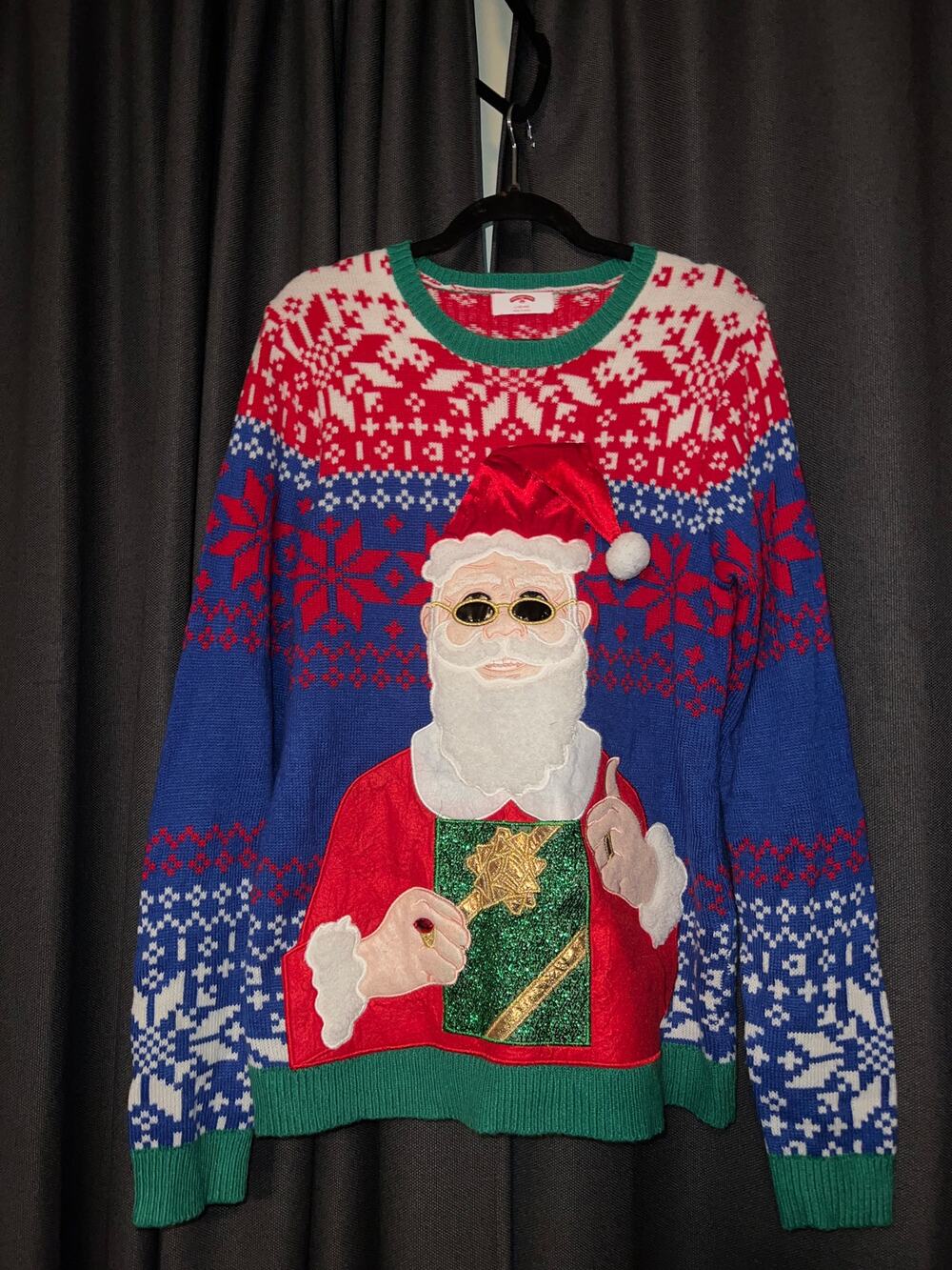 Ugly Christmas Sweater Xmas Size Large